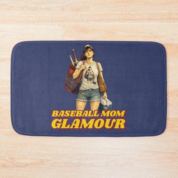 Artikelvorschau, Glamouröse Baseball-Mama entworfen und verkauft von The Sporty Nerd.