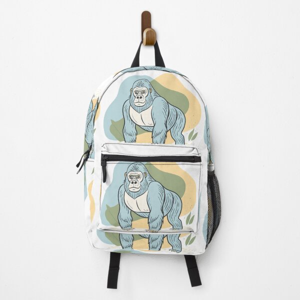 Item preview, Gorilla Colorful Beasts Playful Animal Collection Nature Wildlife designed and sold by ART ATTACK ZONE.