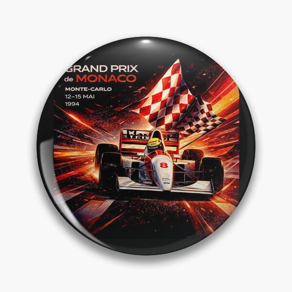 Item preview, Vintage Monaco Grand Prix 1994 Poster Variation #4 designed and sold by Helios Be. Lavsh.