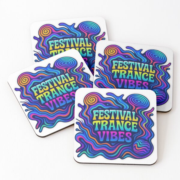 Item preview, Festival Trance Vibes Psychedelic Electronic Music Art designed and sold by |TRSSHOP|.