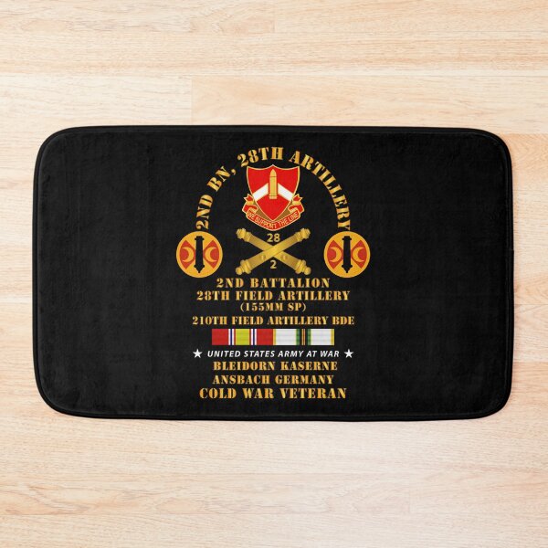 Item preview, Army - 2nd Bn 28th Artillery - 210th FA Bde - Ansbach Germany  w COLD SVC designed and sold by Military Insignia Products.