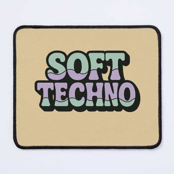 Item preview, Soft Techno Minimal Electronic Music Typography Design designed and sold by |TRSSHOP|.