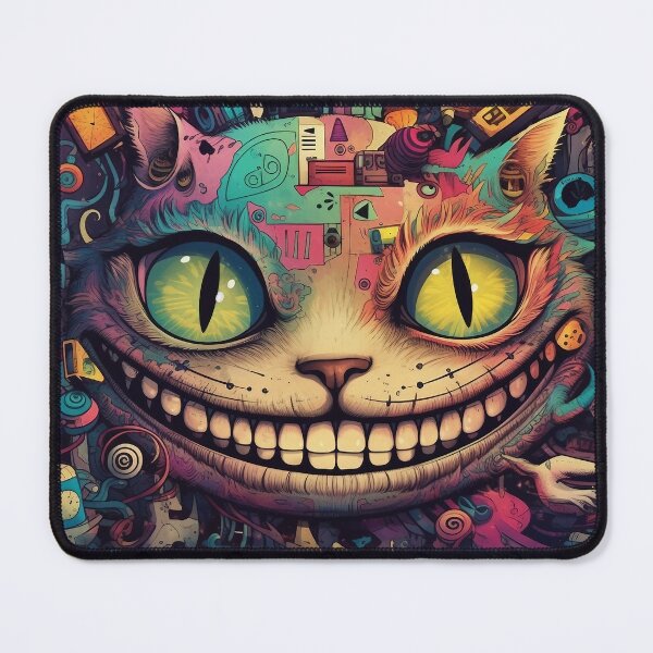 Item preview, Mischievous Grin - Abstract Colorful Expression Art designed and sold by AetherVibes.