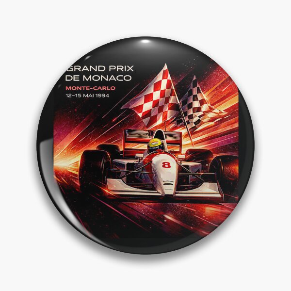 Item preview, Vintage Monaco Grand Prix 1994 Poster Variation #5 designed and sold by Helios Be. Lavsh.