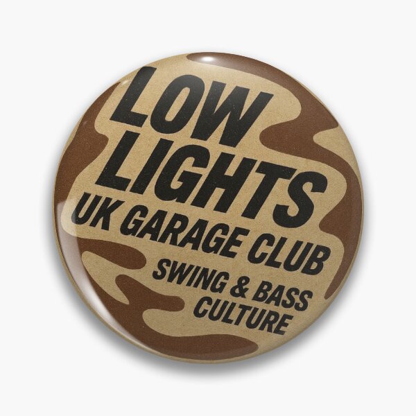 Item preview, Low Lights UK Garage Club Retro Bass Culture Art designed and sold by |TRSSHOP|.