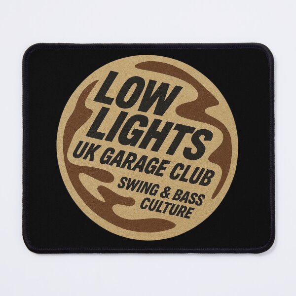 Item preview, Low Lights UK Garage Club Retro Bass Culture Art designed and sold by |TRSSHOP|.