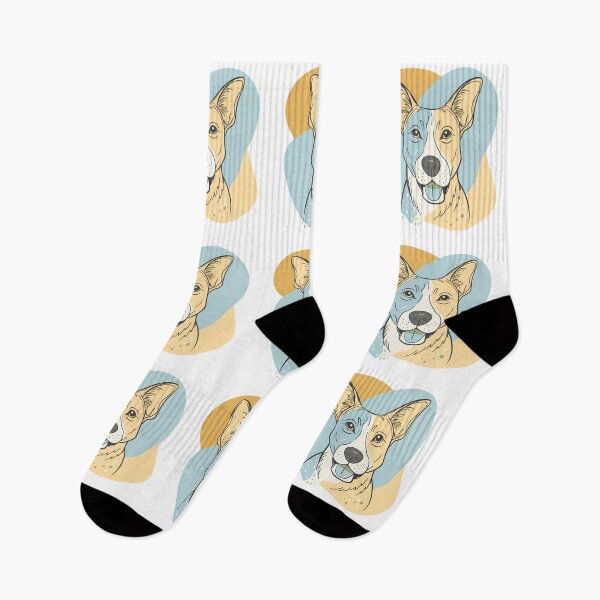 Item preview, Dog Colorful Beasts Playful Animal Collection Nature Wildlife designed and sold by ART ATTACK ZONE.