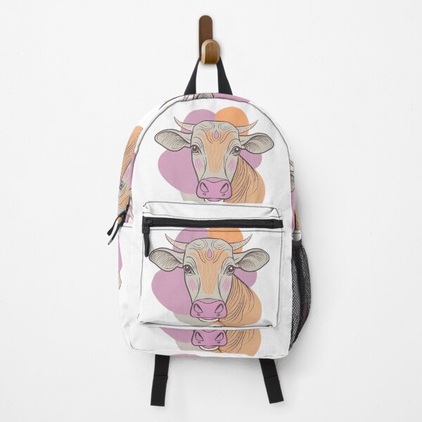 Item preview, Cow Colorful Beasts Playful Animal Collection Nature Wildlife designed and sold by ART ATTACK ZONE.