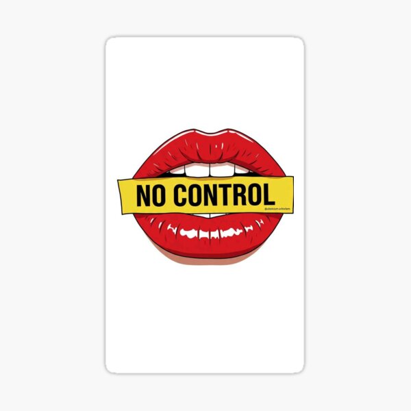 Item preview, No Control..! designed and sold by ArvidArtShop.