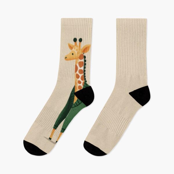 Item preview, Sweater-clad giraffe stands still designed and sold by anytka.