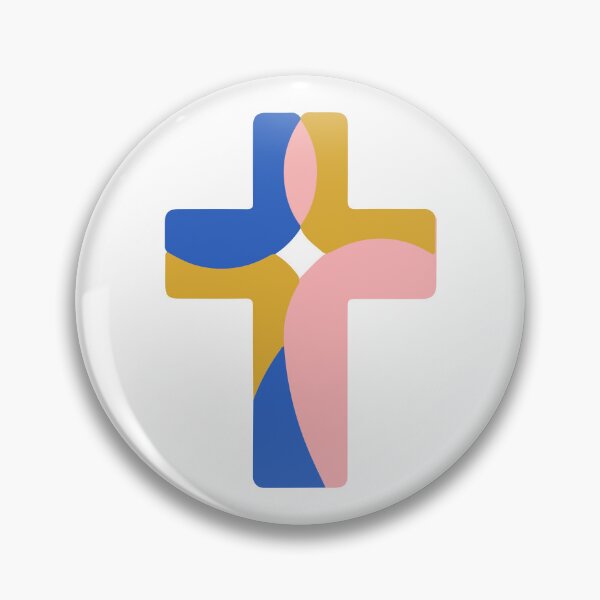 Item preview, Colorful Geometric Cross | Bold Abstract Cross designed and sold by stylishdzign.