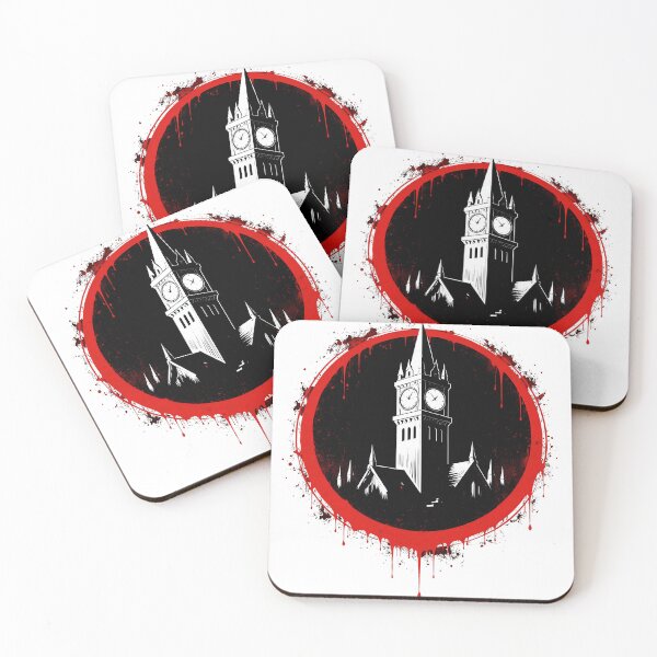 Item preview, BOTC - A Blood splattered clocktower - the Halo designed and sold by creative-cub.