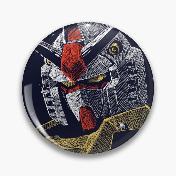 Item preview, RX-78-2 Gundam Head Sketch designed and sold by Snapnfit.