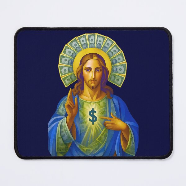 Item preview, Funny Jesus Profit Prophet Parody designed and sold by Shoot-The-Moon.