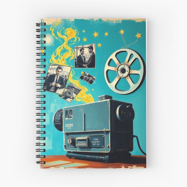 Item preview, Vintage Film Projector Memories Collage Art designed and sold by Cine8.