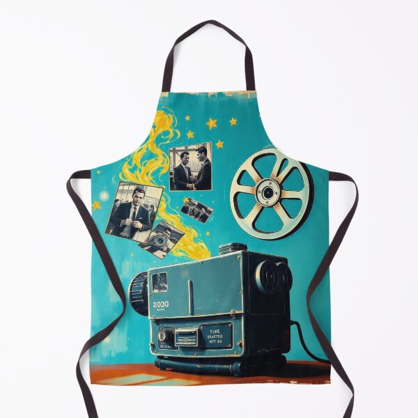 Item preview, Vintage Film Projector Memories Collage Art designed and sold by Cine8.
