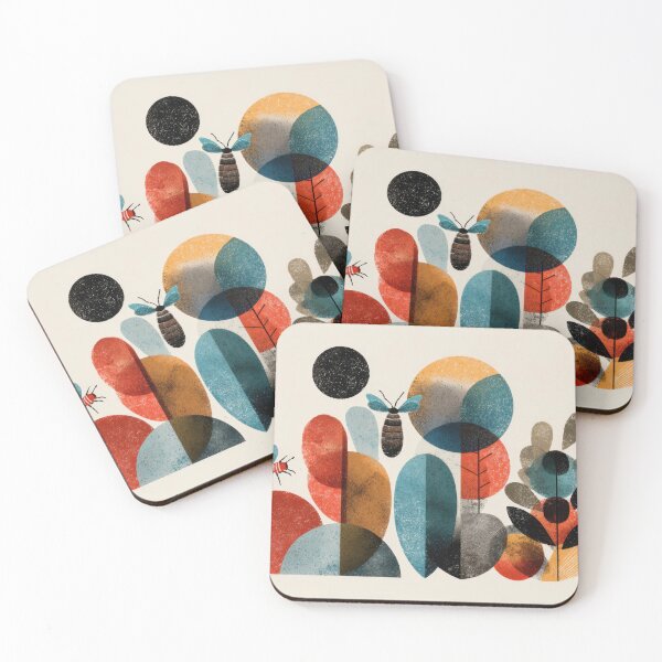 Item preview, Bright shapes and insects in nature designed and sold by anytka.