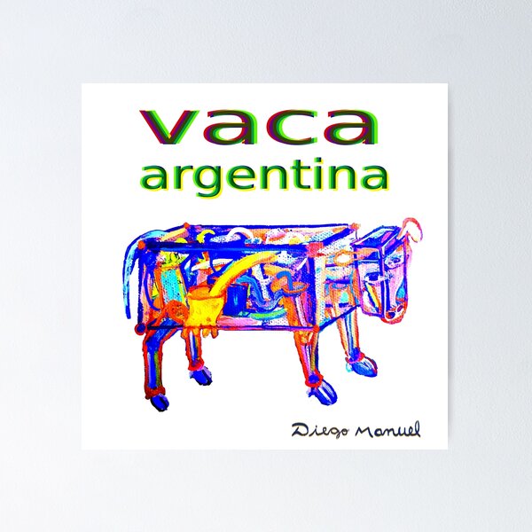 Item preview, vaca argentina designed and sold by Diego Manuel Rodriguez.