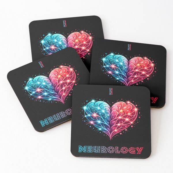 Item preview, I Love Neurology Heart Brain Anatomy Essential T-shirt designed and sold by DavmaxDesign.