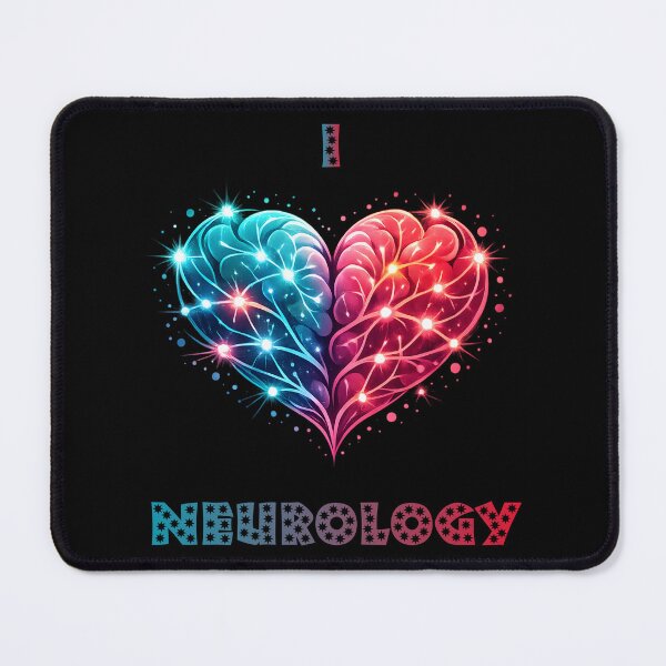 Item preview, I Love Neurology Heart Brain Anatomy Essential T-shirt designed and sold by DavmaxDesign.