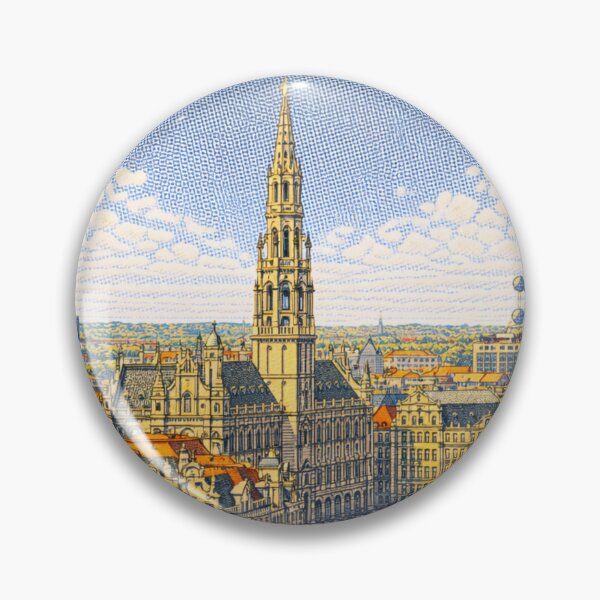 Item preview, Brussels Belgium Souvenir designed and sold by CLOUTKULT.