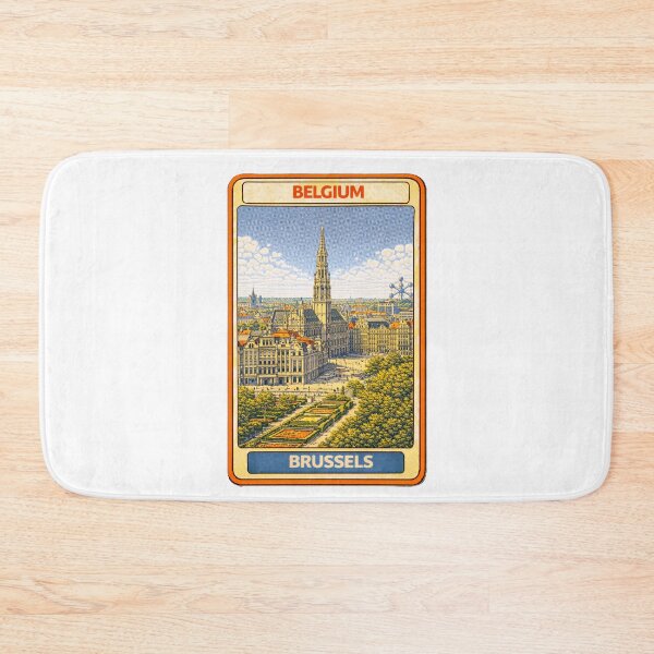 Item preview, Brussels Belgium Souvenir designed and sold by CLOUTKULT.