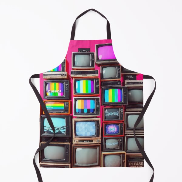 Item preview, Vintage TV Wall Retro Television Collection Art designed and sold by Cine8.