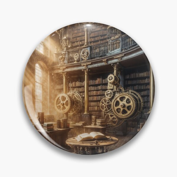 Item preview, The Timeless Clockwork Library designed and sold by The Dream Lab.