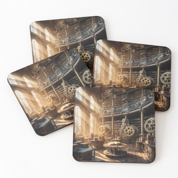 Item preview, The Timeless Clockwork Library designed and sold by The Dream Lab.
