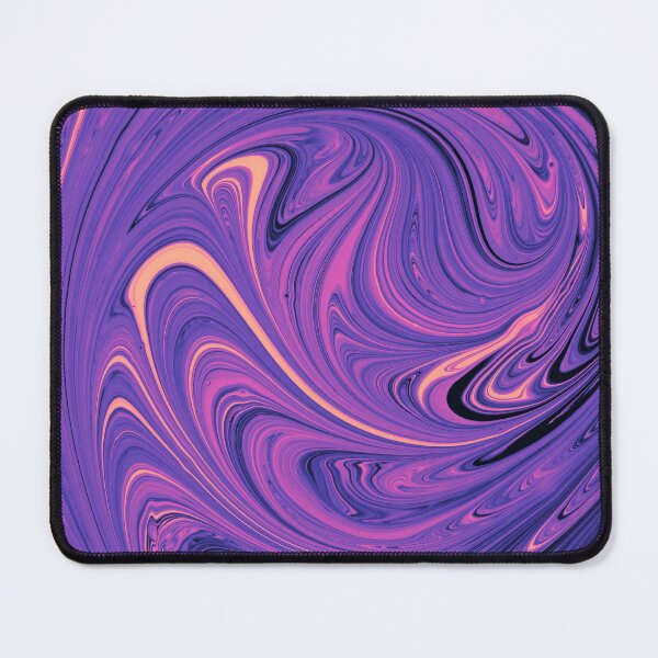 Item preview, Abstract purple, pink and yellow paint swirls designed and sold by Photostacia.