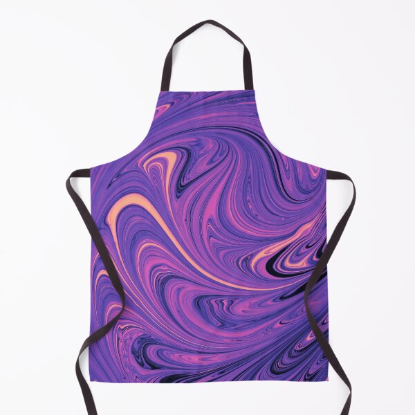 Item preview, Abstract purple, pink and yellow paint swirls designed and sold by Photostacia.
