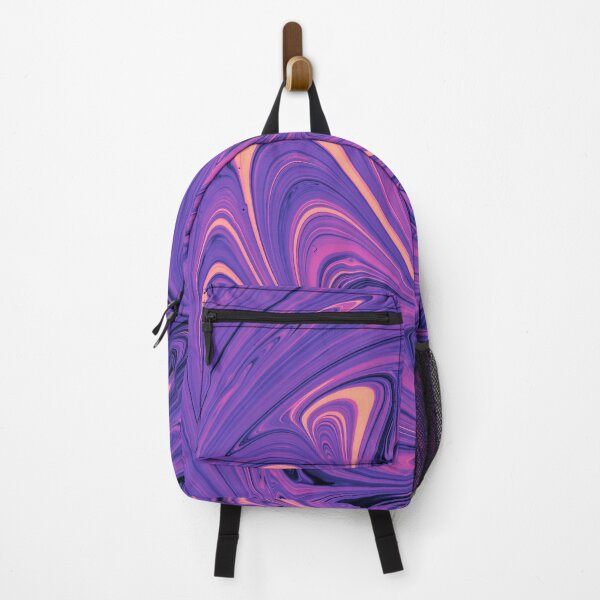 Item preview, Abstract purple, pink and yellow paint swirls designed and sold by Photostacia.