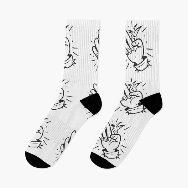 Item preview, Fun Whimsical Expressions Doodle Collection Black White Lines designed and sold by ART ATTACK ZONE.