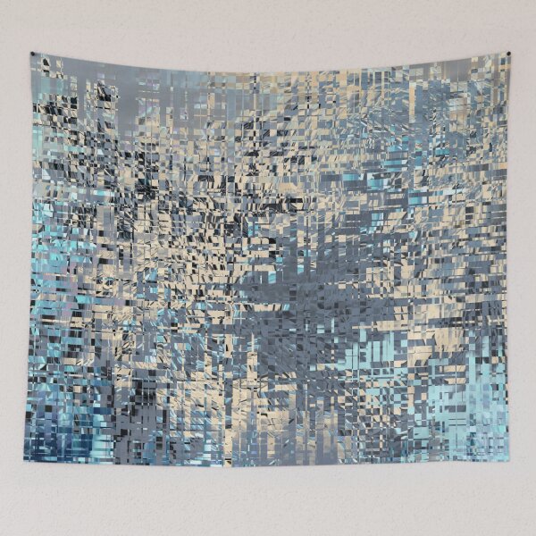 Item preview, Fragmented digital color landscape designed and sold by Sigtrix.