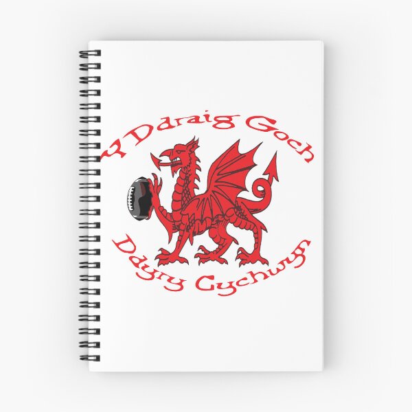 Item preview, The Red Dragon Inspires Action Welsh Rugby Supporter designed and sold by taiche.