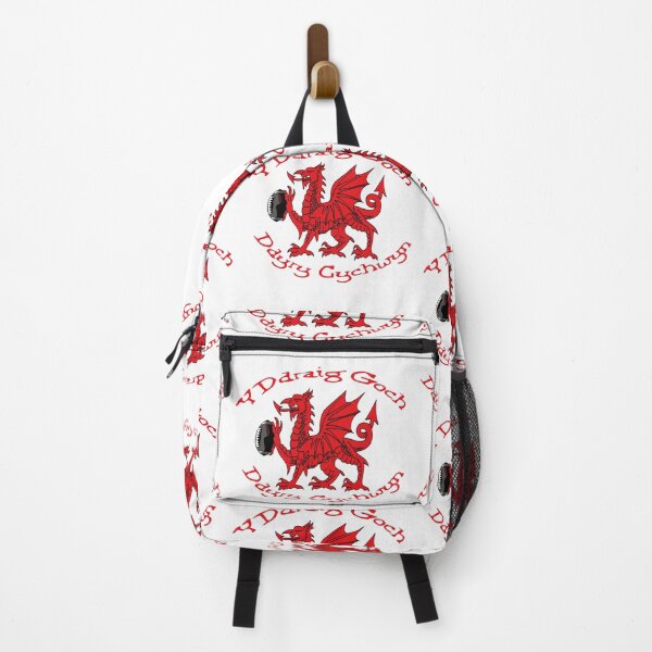 Item preview, The Red Dragon Inspires Action Welsh Rugby Supporter designed and sold by taiche.