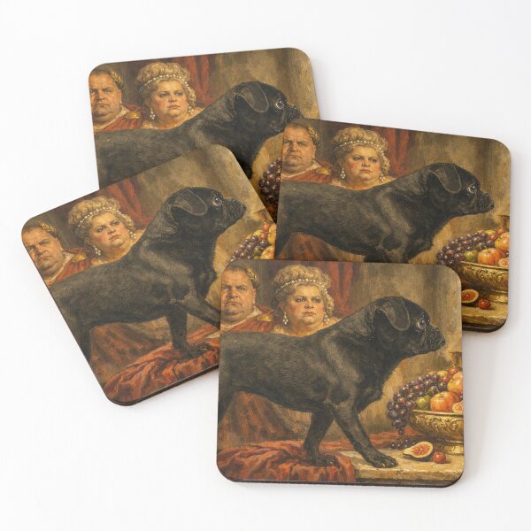 Item preview, A Dog and a Bowl of Fruit designed and sold by KazArtDesigns.