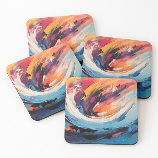 Item preview, Vibrant Abstraction - Colorful Composition Art designed and sold by AetherVibes.