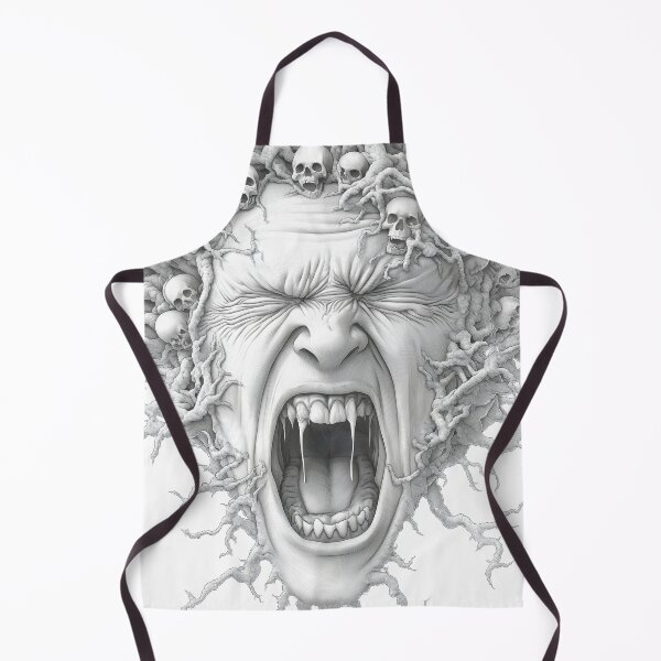 Item preview, Screaming Face Horror Fans designed and sold by Shoot-The-Moon.