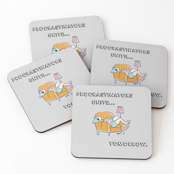 Item preview, Procrastinators Unite… Tomorrow.  designed and sold by Harcodesign.