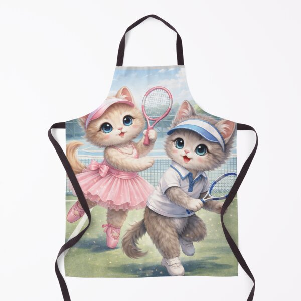 Item preview, Tennis Time - Adorable Kittens on the Court. designed and sold by Lylysun.
