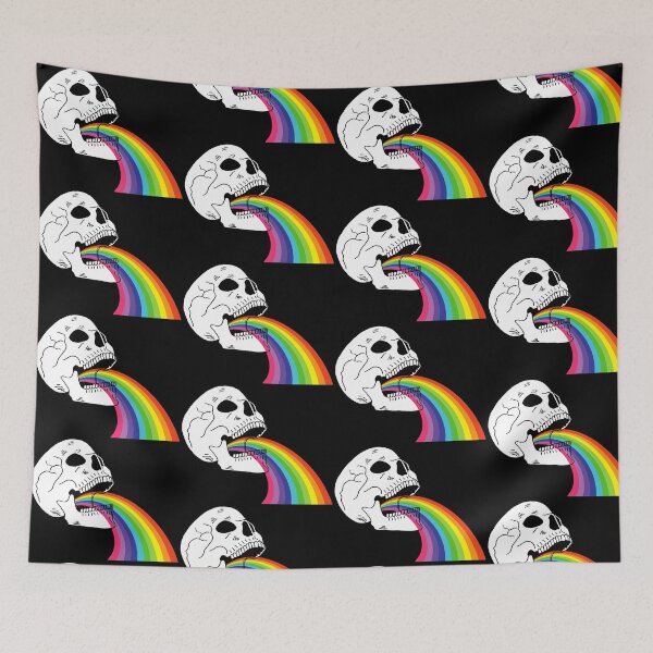 Item preview, Rainbow Skull designed and sold by Lagueny.