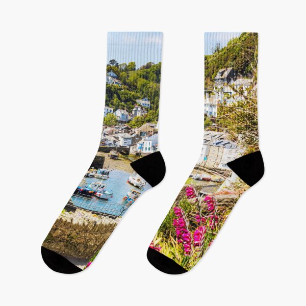 Item preview, Polperro Harbour, Cornwall, Coastal Village Scene designed and sold by Paul Thompson Photography.