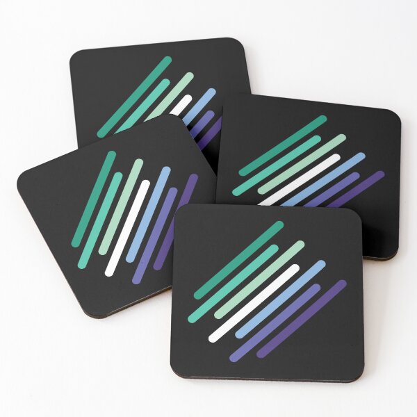 Item preview, Minimalist Lines Gay Men Pride Design – LGBTQ+ Minimal Art designed and sold by Lanakila Studio.