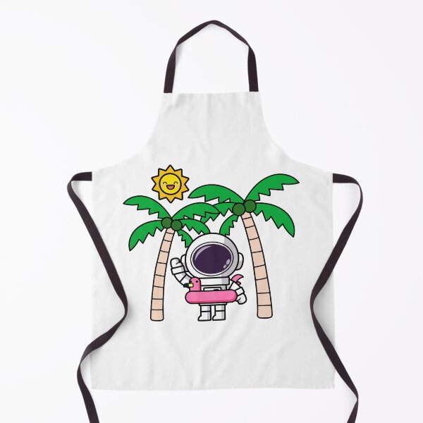 Item preview, Summer Vacation Astronaut, Cute Space Explorer at Tropical Beach designed and sold by NoeySmiley55.