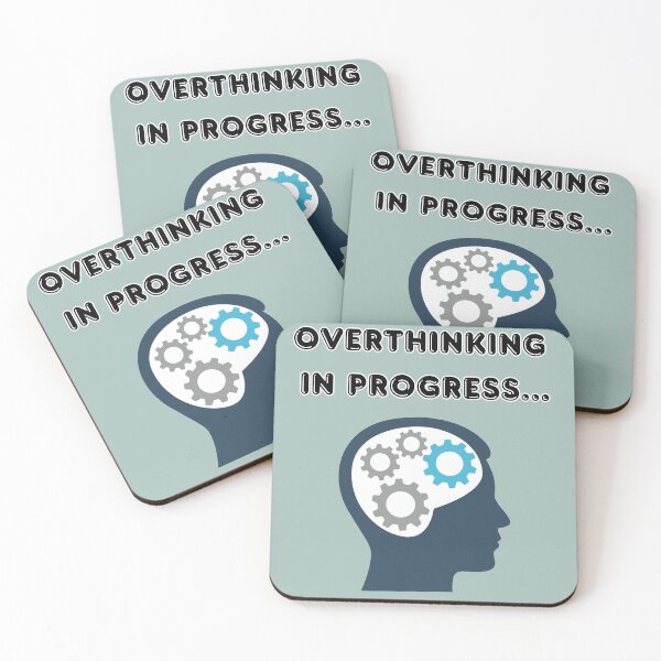 Item preview, Overthinking in Process... designed and sold by Harcodesign.