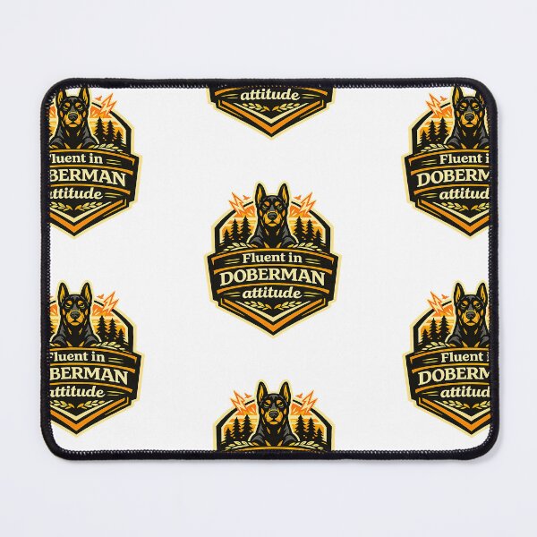 Item preview, Fluent in Doberman Attitude Funny Doberman Gift designed and sold by WildVista.