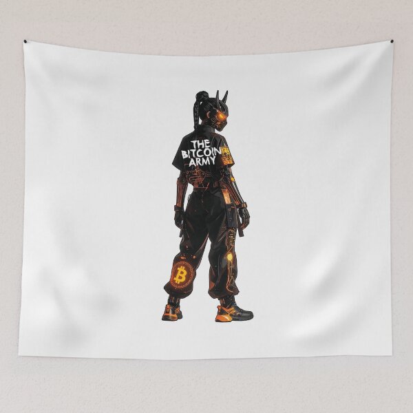 Item preview, The Bitcoin Army - Cyberninja 3 designed and sold by BitcoinBazooka.