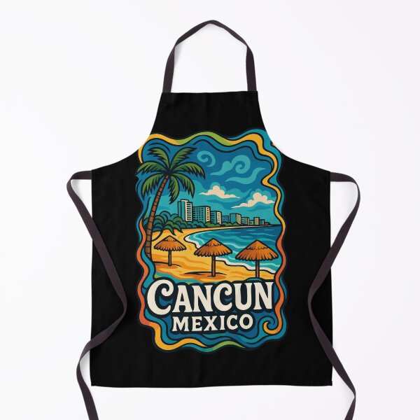 Item preview, Cancun Mexico Trippy Travel designed and sold by TomFrontierArt.