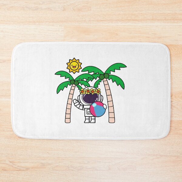 Item preview, Summer Vacation Astronaut, Cute Space Explorer at Tropical Beach designed and sold by NoeySmiley55.